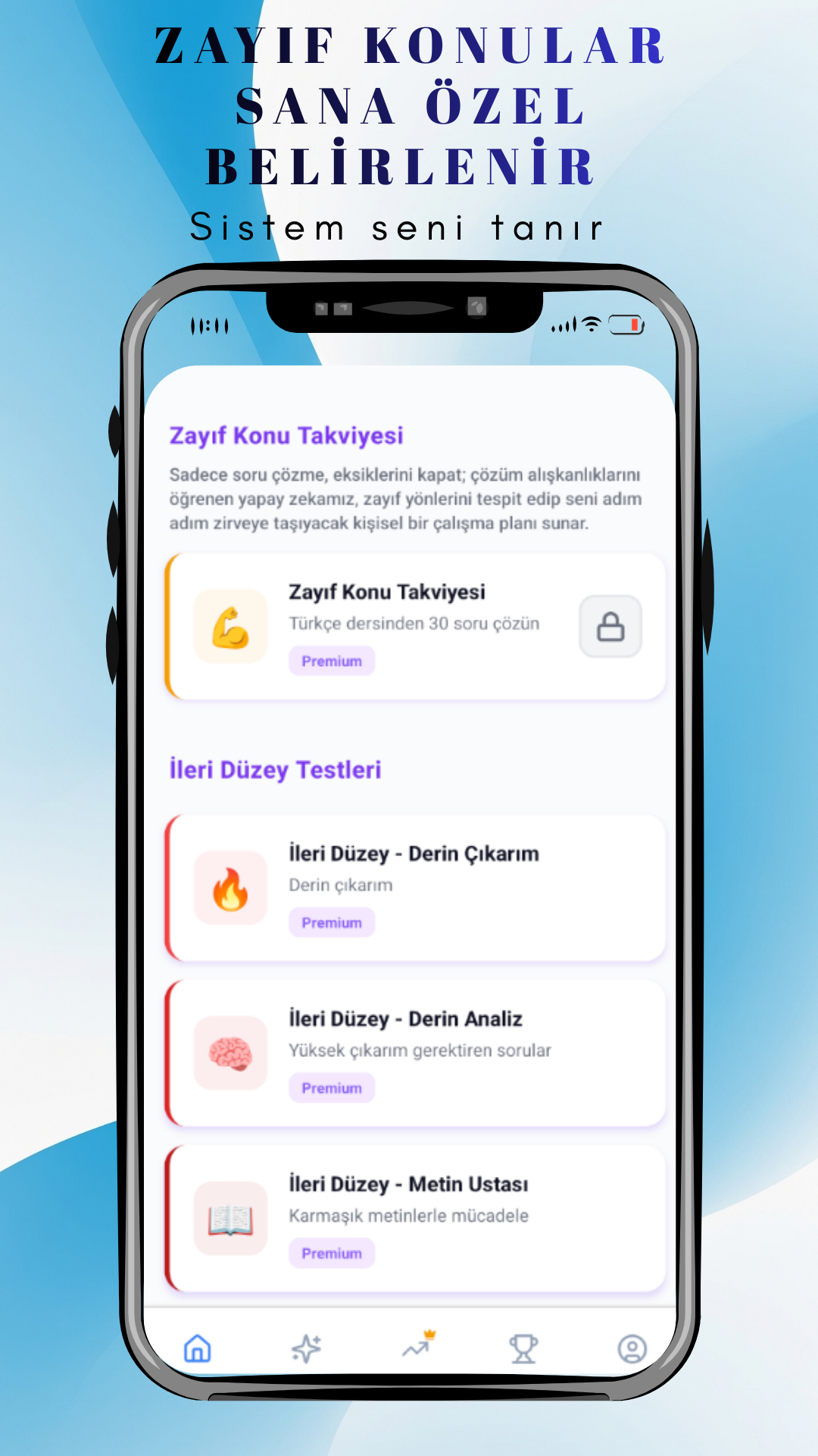 Konu Takviyesi Ekranı